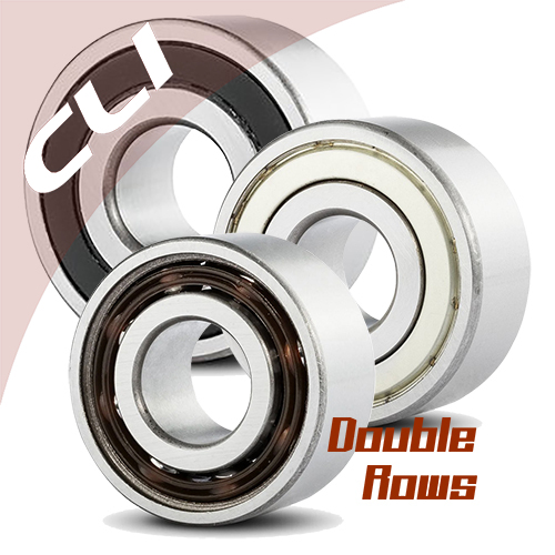 Original angular contact ball bearing double rows 244